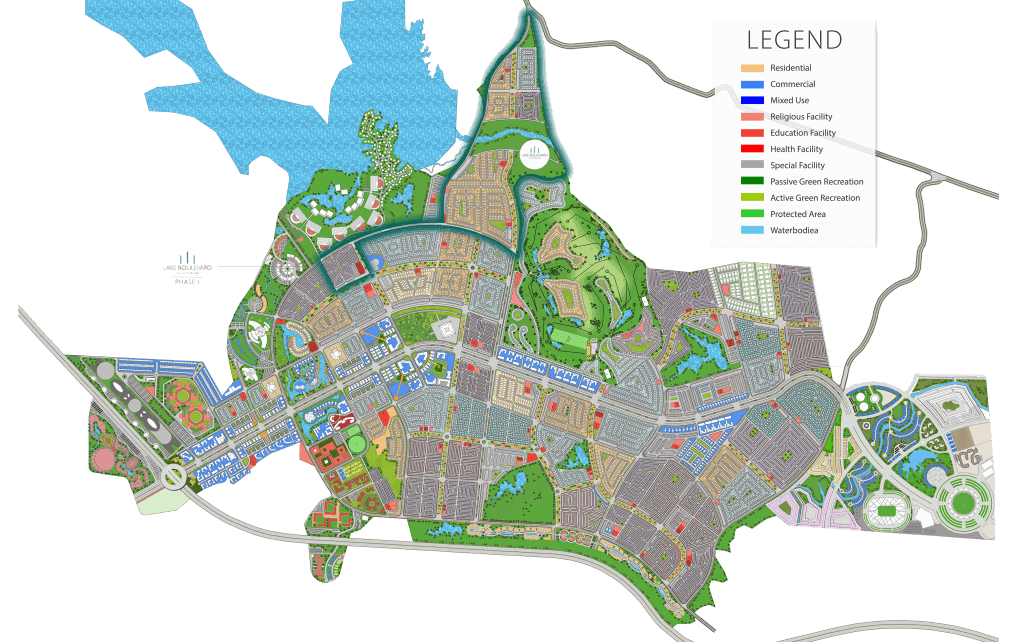 Capital Smart City Islamabad Map 1 